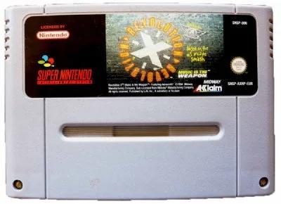 Game | Super Nintendo SNES | Revolution X Physical Video Games Game Nintendo