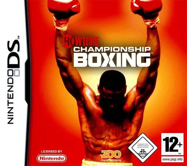 Game | Nintendo DS | Showtime Championship Boxing Physical Video Games Game Nintendo