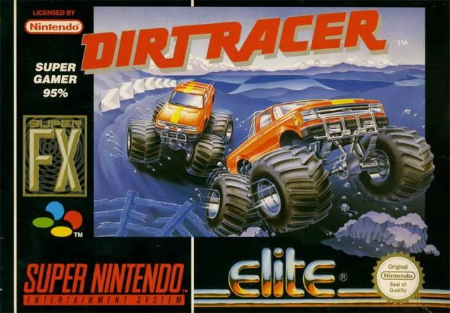 Game | Super Nintendo SNES | Dirt Racer Physical Video Games Game Nintendo