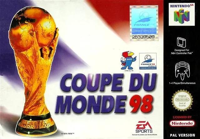Game | Nintendo N64 | World Cup 98 Physical Video Games Game Nintendo