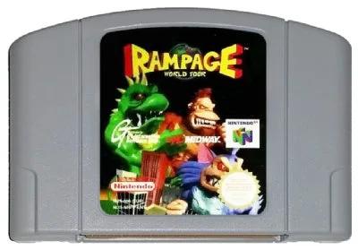 Game | Nintendo N64 | Rampage World Tour Physical Video Games Game Nintendo