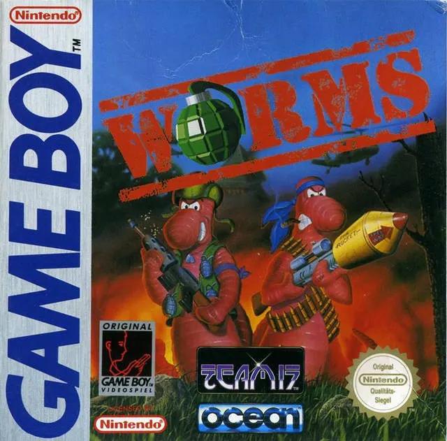 Game | Nintendo Game Boy GB | Worms Physical Video Games Game Nintendo