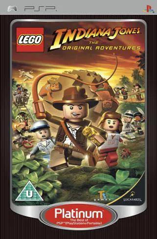 Game | Sony PSP | LEGO Indiana Jones: The Original Adventures (Platinum) Physical Video Games Game Sony