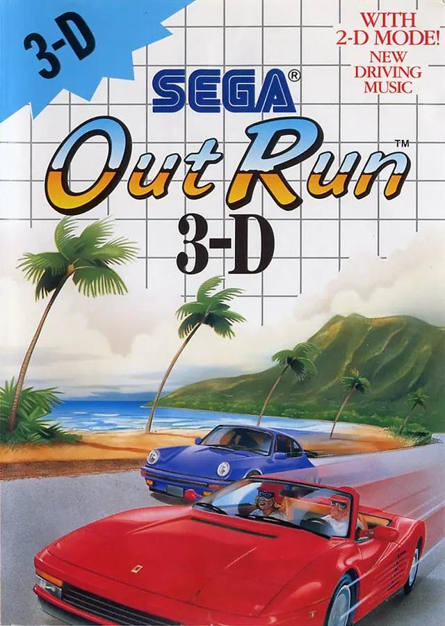 Game | Sega Master System | OutRun 3D Physical Video Games Game Sega