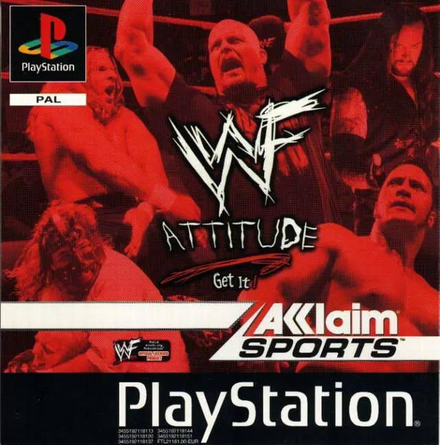 Game | Sony PlayStation PS1 | WWF Attitude Get It! Physical Video Games Game Sony