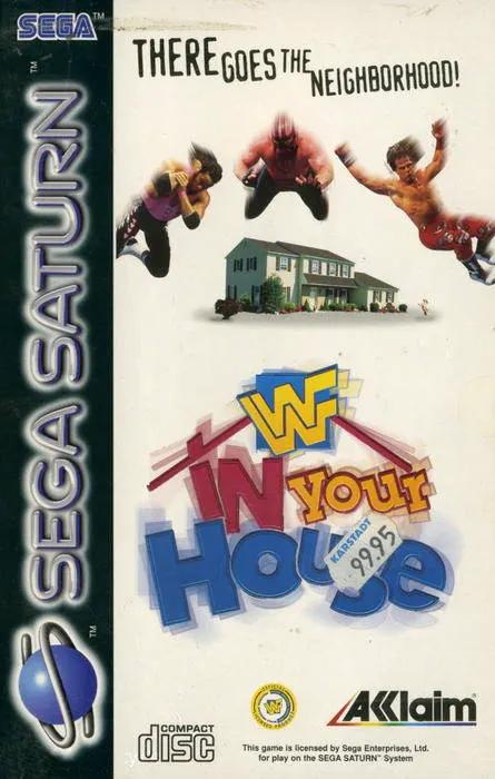 Game | Sega Saturn | WWF In Your House Physical Video Games Game Sega