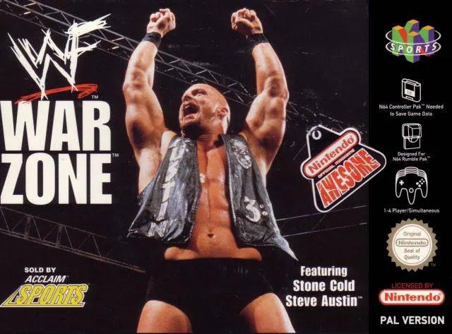 Game | Nintendo N64 | WWF War Zone Physical Video Games Game Nintendo