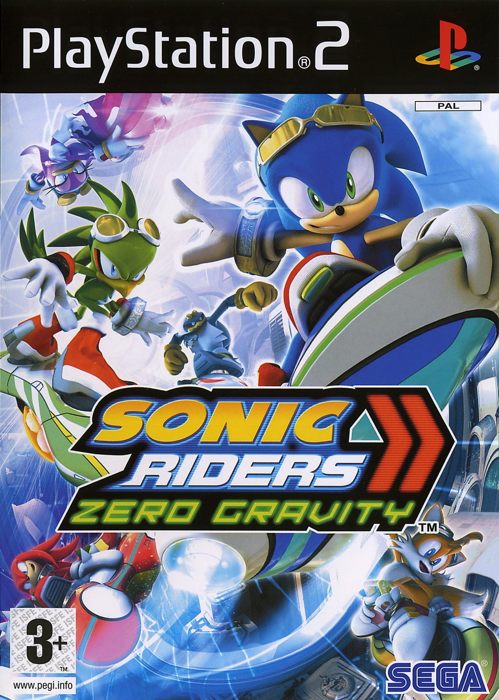Game | Sony PlayStation PS2 | Sonic Riders: Zero Gravity