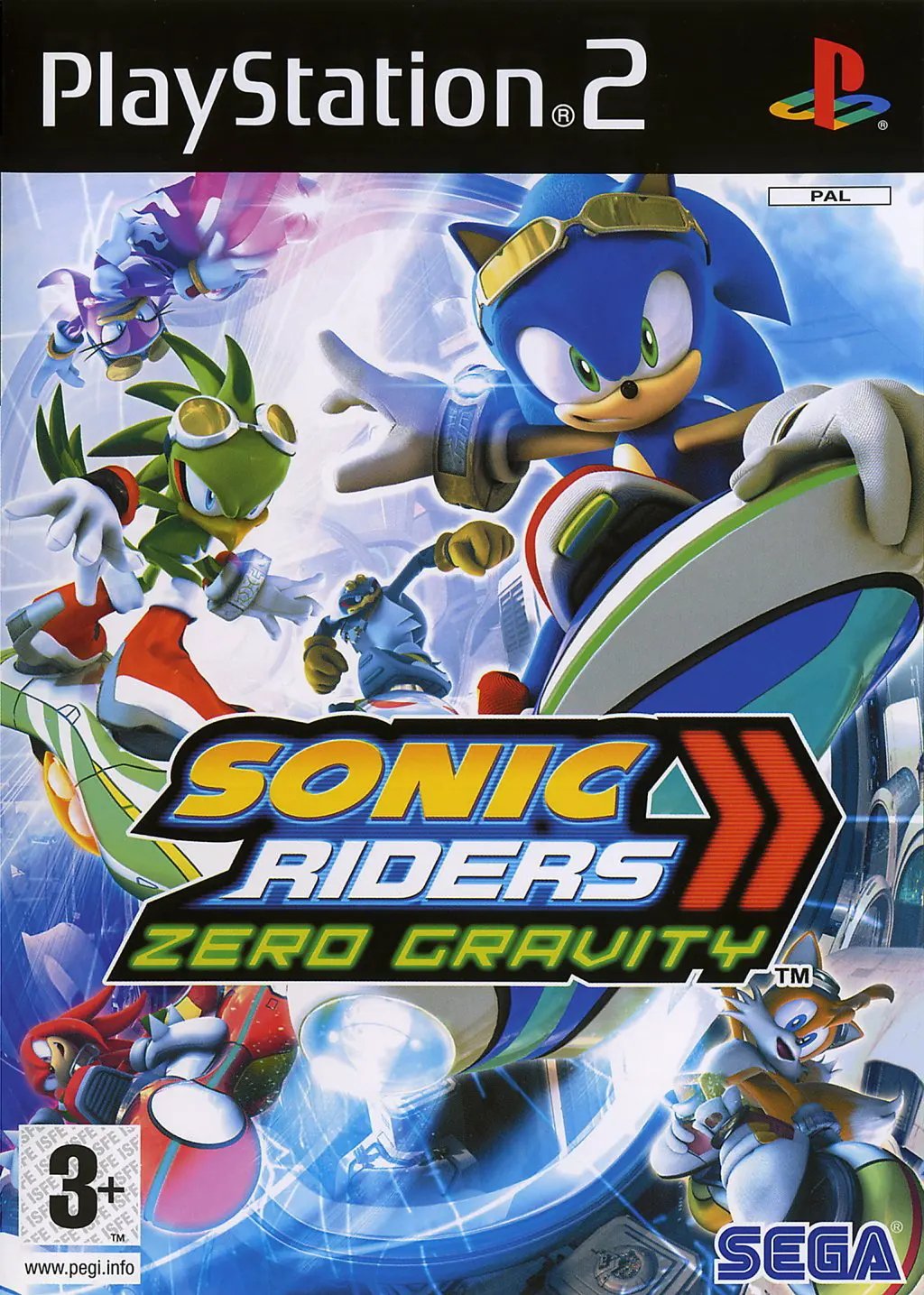 Game | Sony PlayStation PS2 | Sonic Riders: Zero Gravity Physical Video Games Game Sony