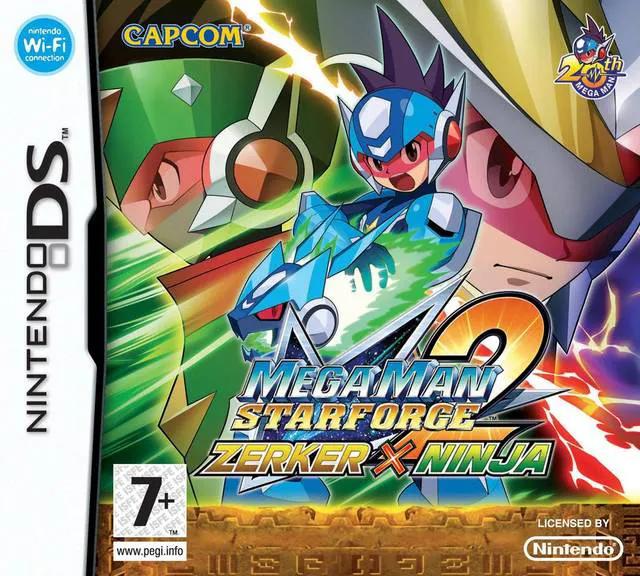 Game | Nintendo DS | Mega Man Star Force 2 Zerker X Ninja Physical Video Games Game Nintendo