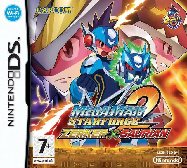 Game | Nintendo DS | Mega Man Star Force 2 Zerker X Saurian Physical Video Games Game Nintendo