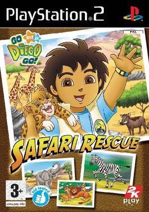 Game | Sony PlayStation PS2 | Go, Diego, Go: Safari Rescue