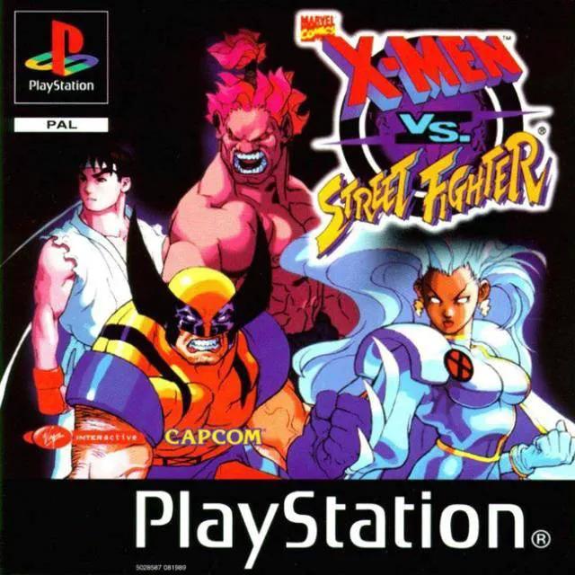 Game | Sony PlayStation PS1 | X-Men Vs. Street Fighter Physical Video Games Game Sony