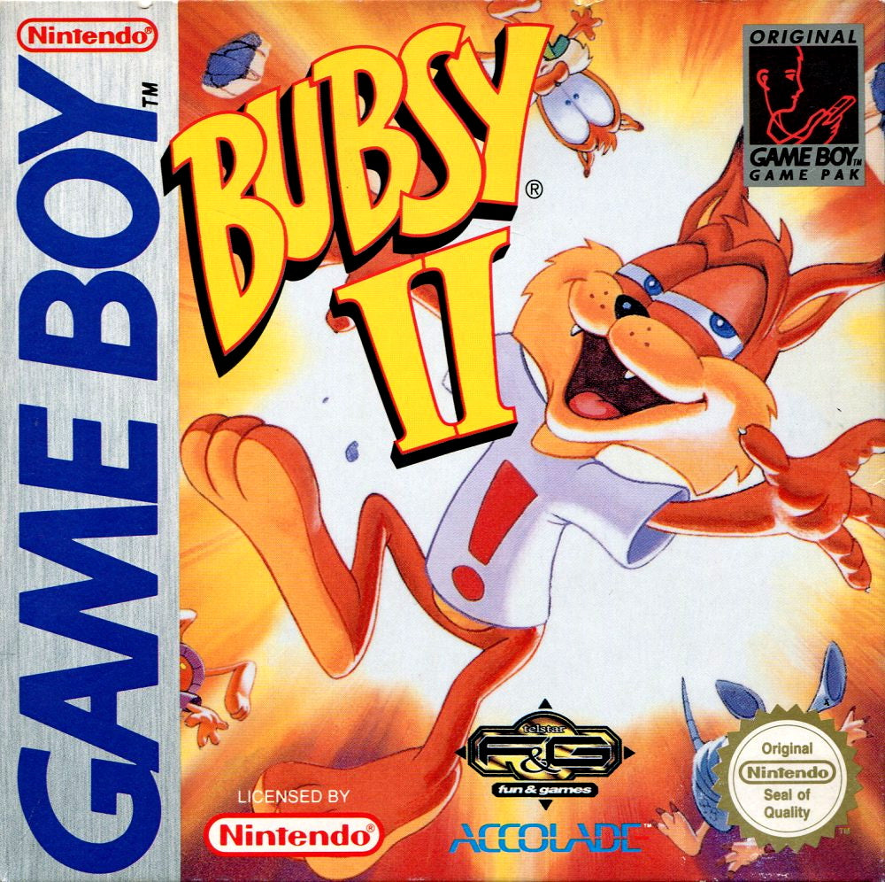 Game | Nintendo Game Boy GB | Bubsy II