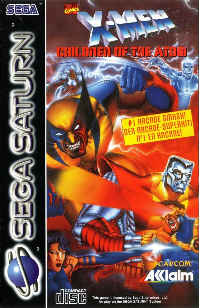 Game | Sega Saturn | X-Men: Children Of The Atom Physical Video Games Game Sega