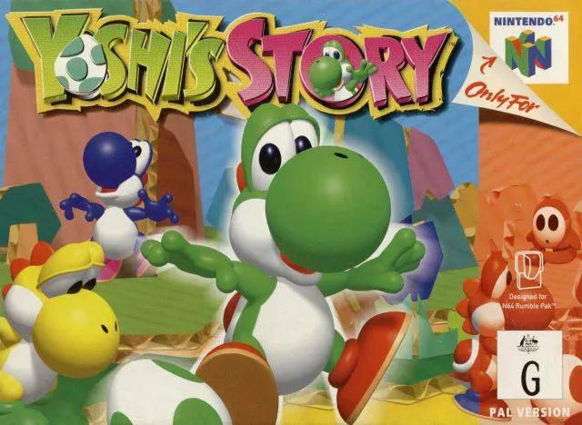 Game | Nintendo N64 | Yoshi's Story Physical Video Games Game Nintendo