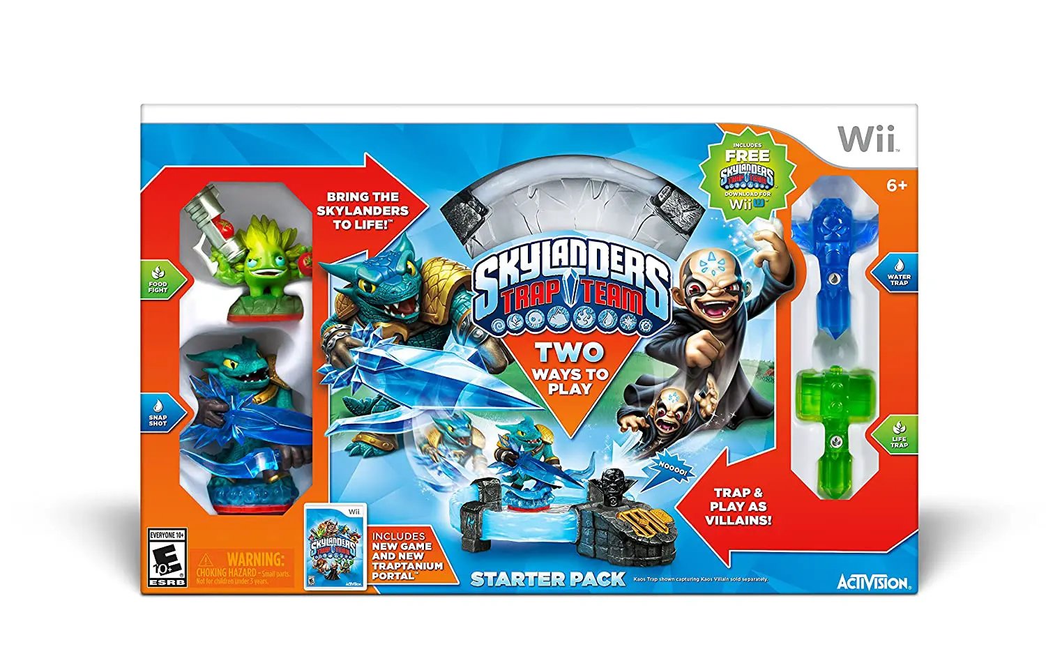 Game | Nintendo Wii | Skylanders: Trap Team Starter Pack Physical Video Games Game Nintendo