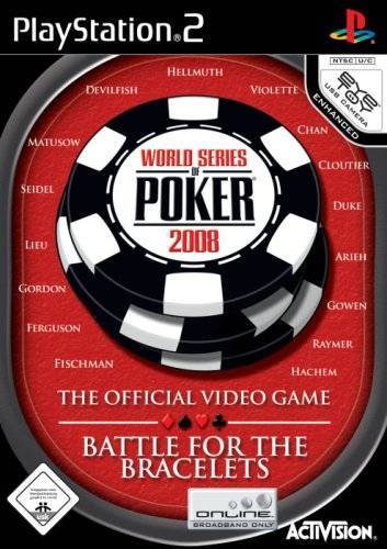 Game | Sony PlayStation PS2 | World Series Of Poker 2008