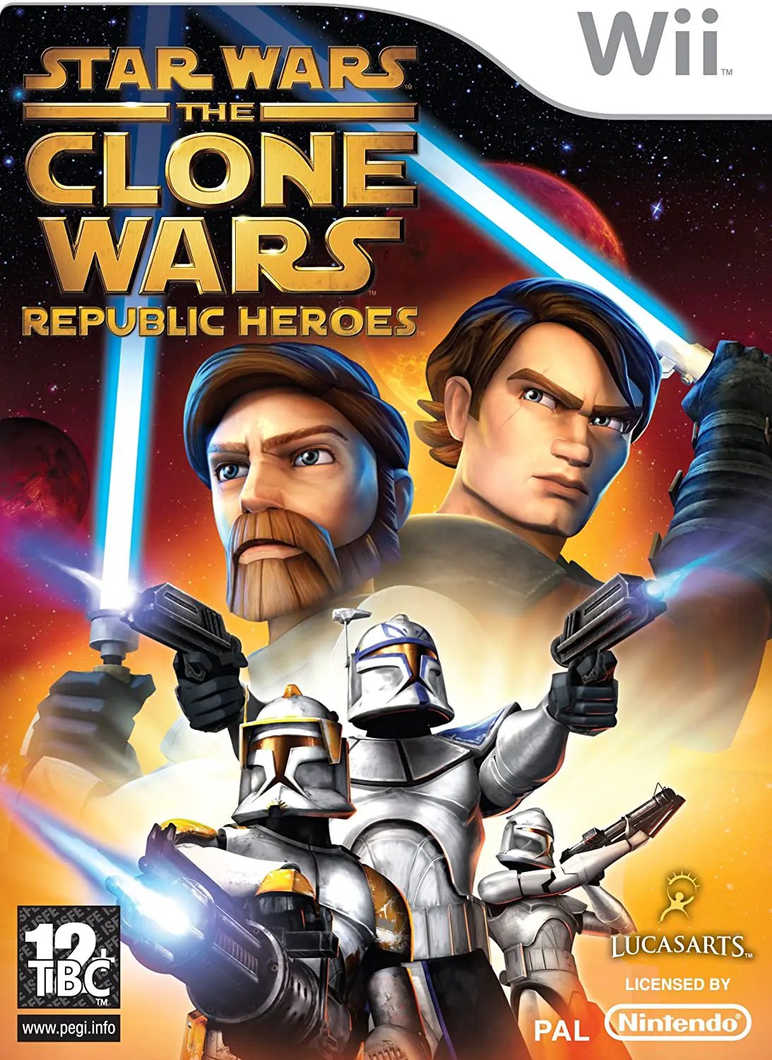 Game | Nintendo Wii | Star Wars Clone Wars Republic Heroes Physical Video Games Game Nintendo