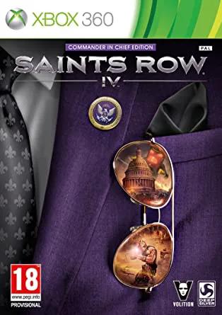Game | Xbox 360 | Saints Row IV: (commander in chief edition) Physical Video Games Game Microsoft