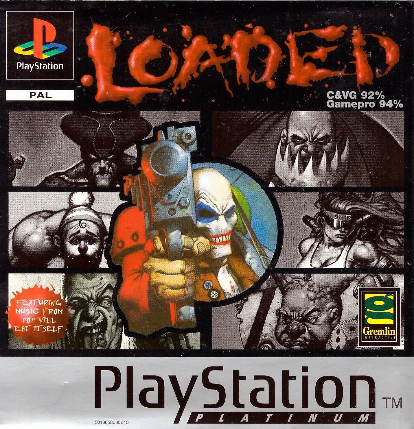 Game | Sony PlayStation PS1 | Loaded (Platinum)