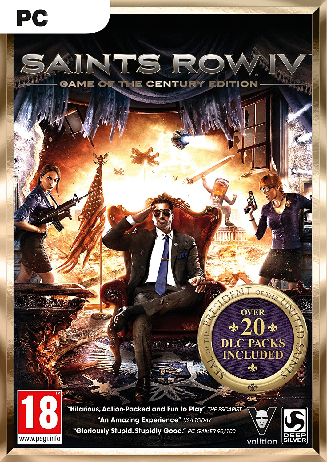 Game Sony PlayStation PS3 Saints Row IV [Game Of The Century Editi