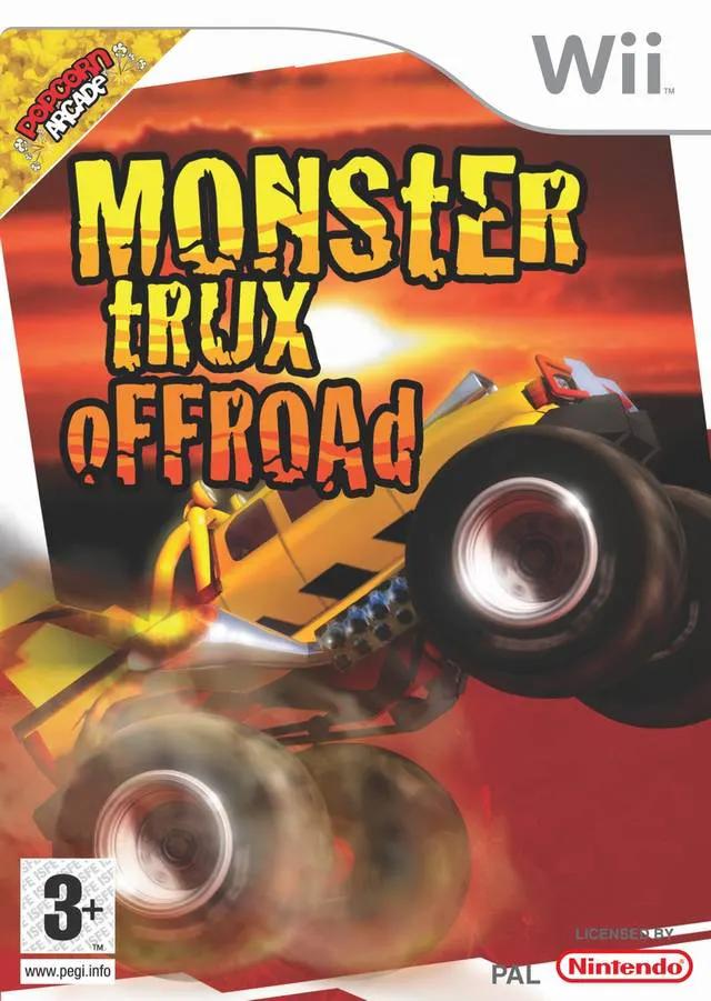 Game | Nintendo Wii | Monster Trux Offroad Physical Video Games Game Nintendo