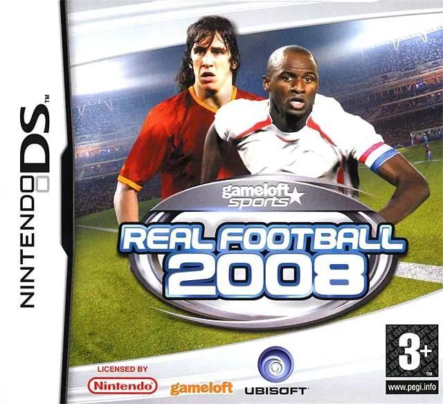Game | Nintendo DS | Real Football 2008 Physical Video Games Game Nintendo