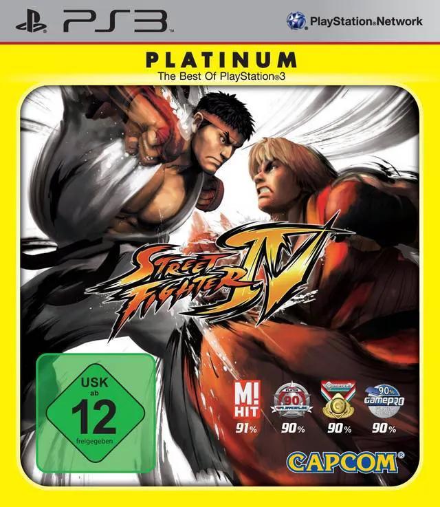 Game | Sony PlayStation PS3 | Street Fighter IV (Platinum) Physical Video Games Game Sony