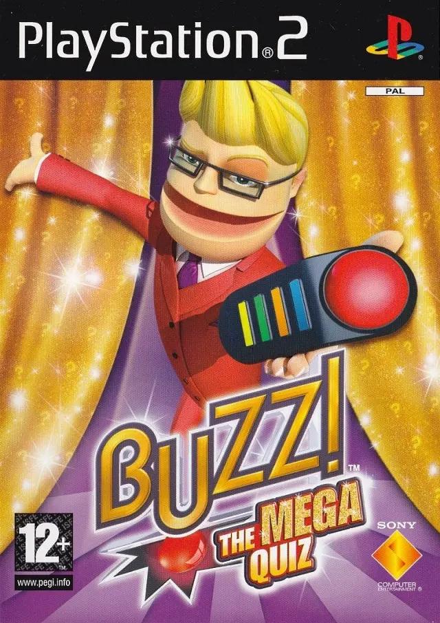 Game | Sony PlayStation PS2 | Buzz! The Mega Quiz Physical Video Games Game Sony