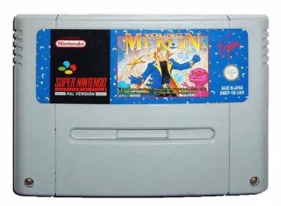 Game | Super Nintendo SNES | Young Merlin Physical Video Games Game Nintendo