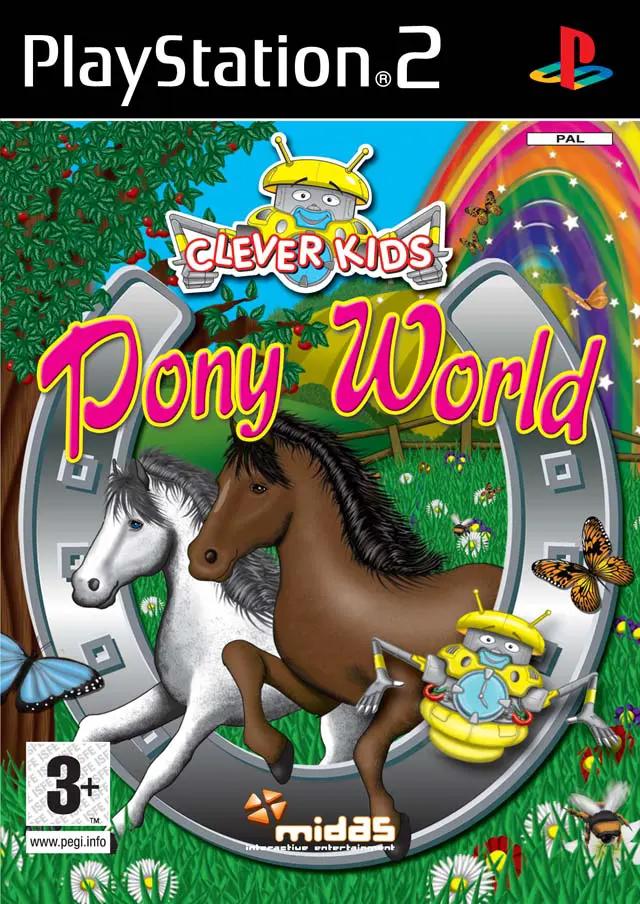 Game | Sony PlayStation PS2 | Clever Kids: Pony World Physical Video Games Game Sony