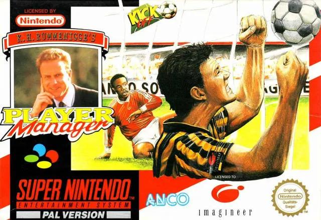 Game | Super Nintendo SNES | Kevin Keegan's Player Manager Physical Video Games Game Nintendo