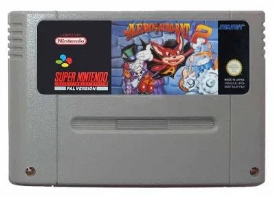 Game | Super Nintendo SNES | Aero The Acro-Bat 2 Physical Video Games Game Nintendo