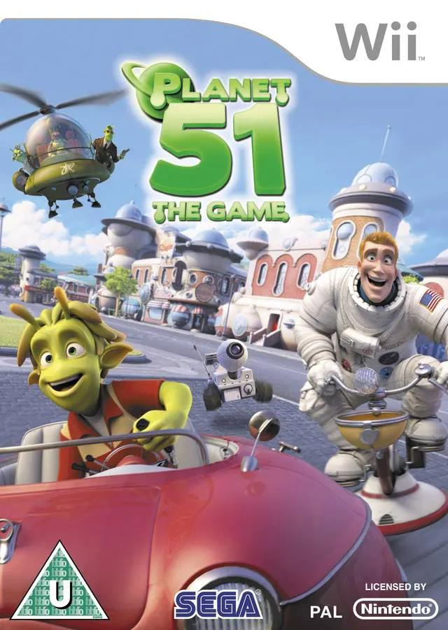 Game | Nintendo Wii | Planet 51: The Game Physical Video Games Game Nintendo