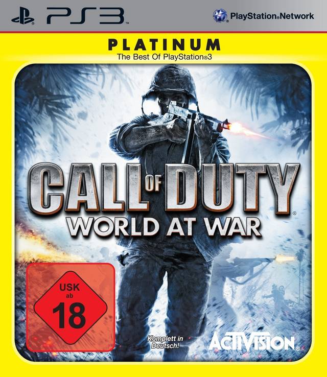 Game | Sony PlayStation PS3 | Call Of Duty: World At War (Platinum)