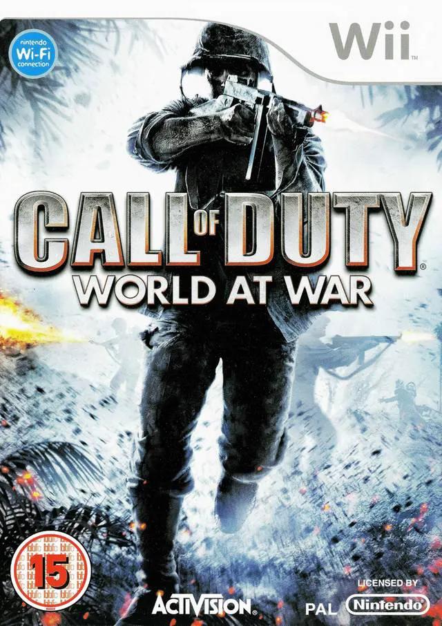Game | Nintendo Wii | Call Of Duty: World At War Physical Video Games Game Nintendo