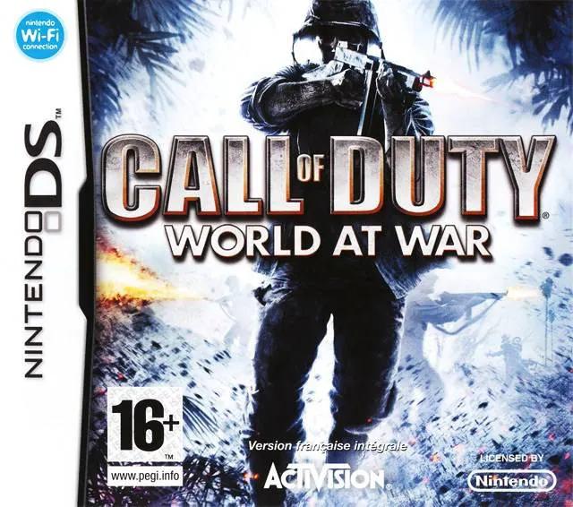 Game | Nintendo DS | Call Of Duty World At War Physical Video Games Game Nintendo