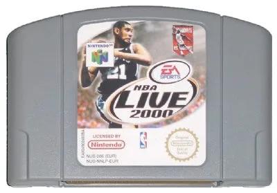 Game | Nintendo N64 | NBA Live 2000 Physical Video Games Game Nintendo