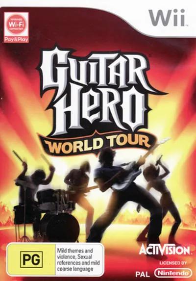 Game | Nintendo Wii | Guitar Hero: World Tour Physical Video Games Game Nintendo