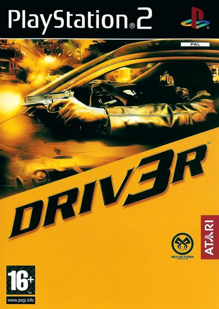 Game | Sony PlayStation PS2 | Driver 3 Physical Video Games Game Sony