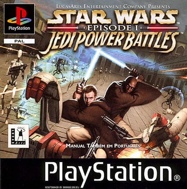 Game | Sony PlayStation PS1 | Star Wars Episode I Jedi Power Battles Physical Video Games Game Sony