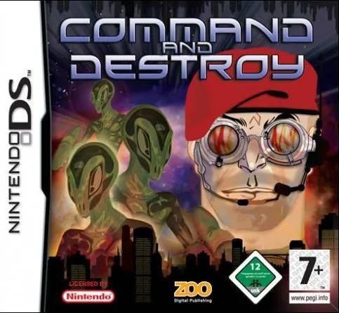 Game | Nintendo DS | Command & Destroy Physical Video Games Game Nintendo