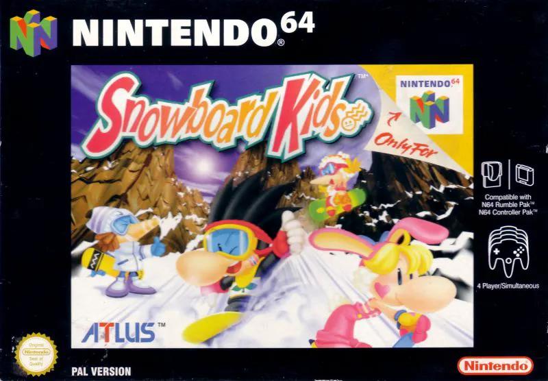 Game | Nintendo N64 | Snowboard Kids Physical Video Games Game Nintendo