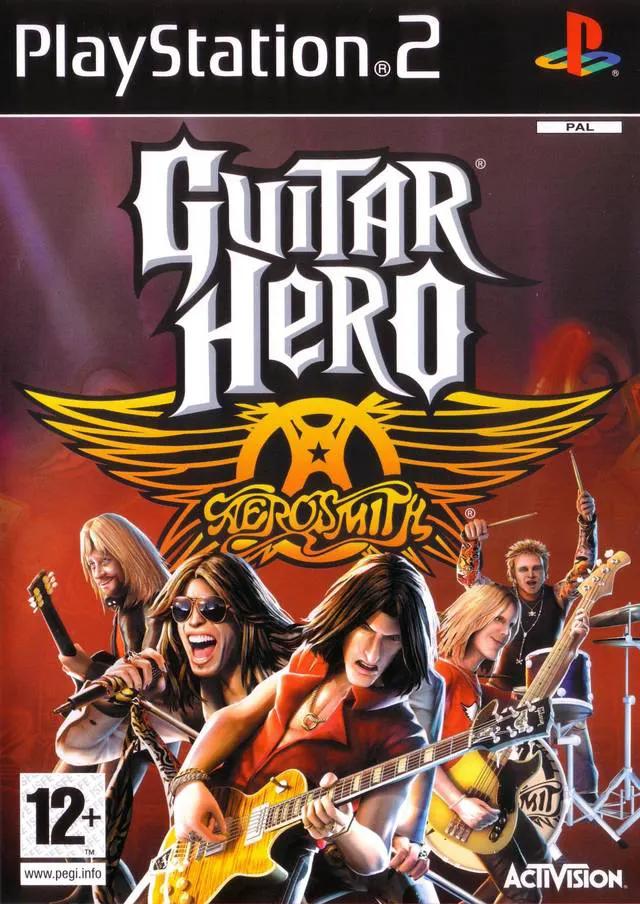 Game | Sony PlayStation PS2 | Guitar Hero: Aerosmith Physical Video Games Game Sony