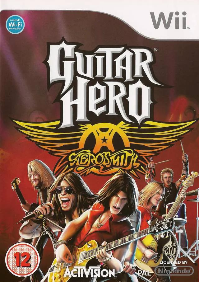 Game | Nintendo Wii | Guitar Hero: Aerosmith Physical Video Games Game Nintendo