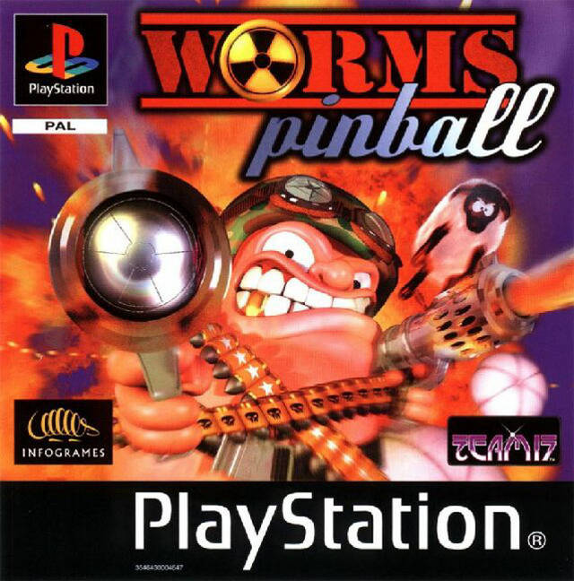 Game | Sony PlayStation PS1 | Worms Pinball