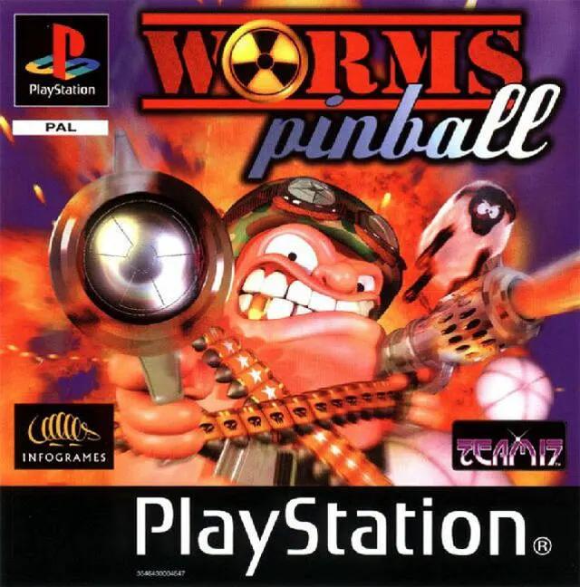 Game | Sony PlayStation PS1 | Worms Pinball Physical Video Games Game Sony