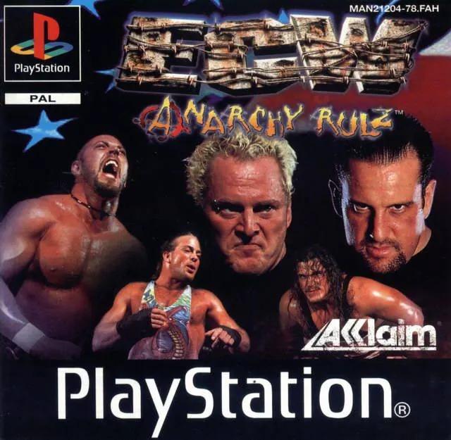 Game | Sony PlayStation PS1 | ECW Anarchy Rulz Physical Video Games Game Sony