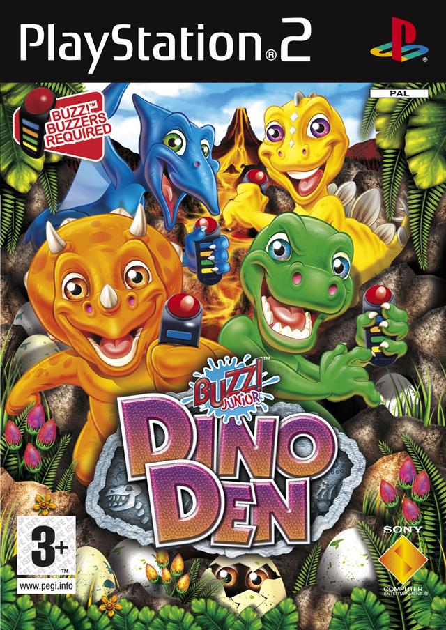 Game | Sony PlayStation PS2 | Buzz! Junior: Dino Den